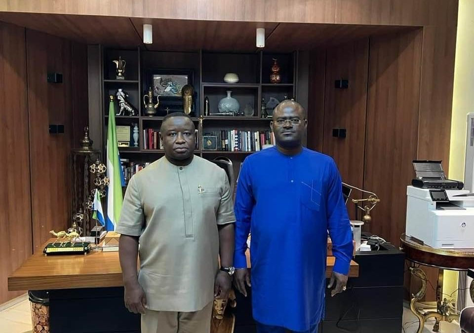 Le Président du Groupe Soumare reçu par son Excellence le Président Julius Mabio, de la République de la Sierra Léone